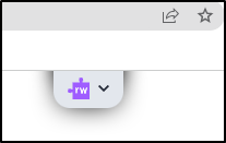 Retracted Read and Write Toolbar