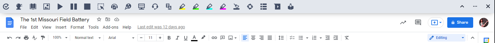 Read and Write for Google Chrome Toolbar